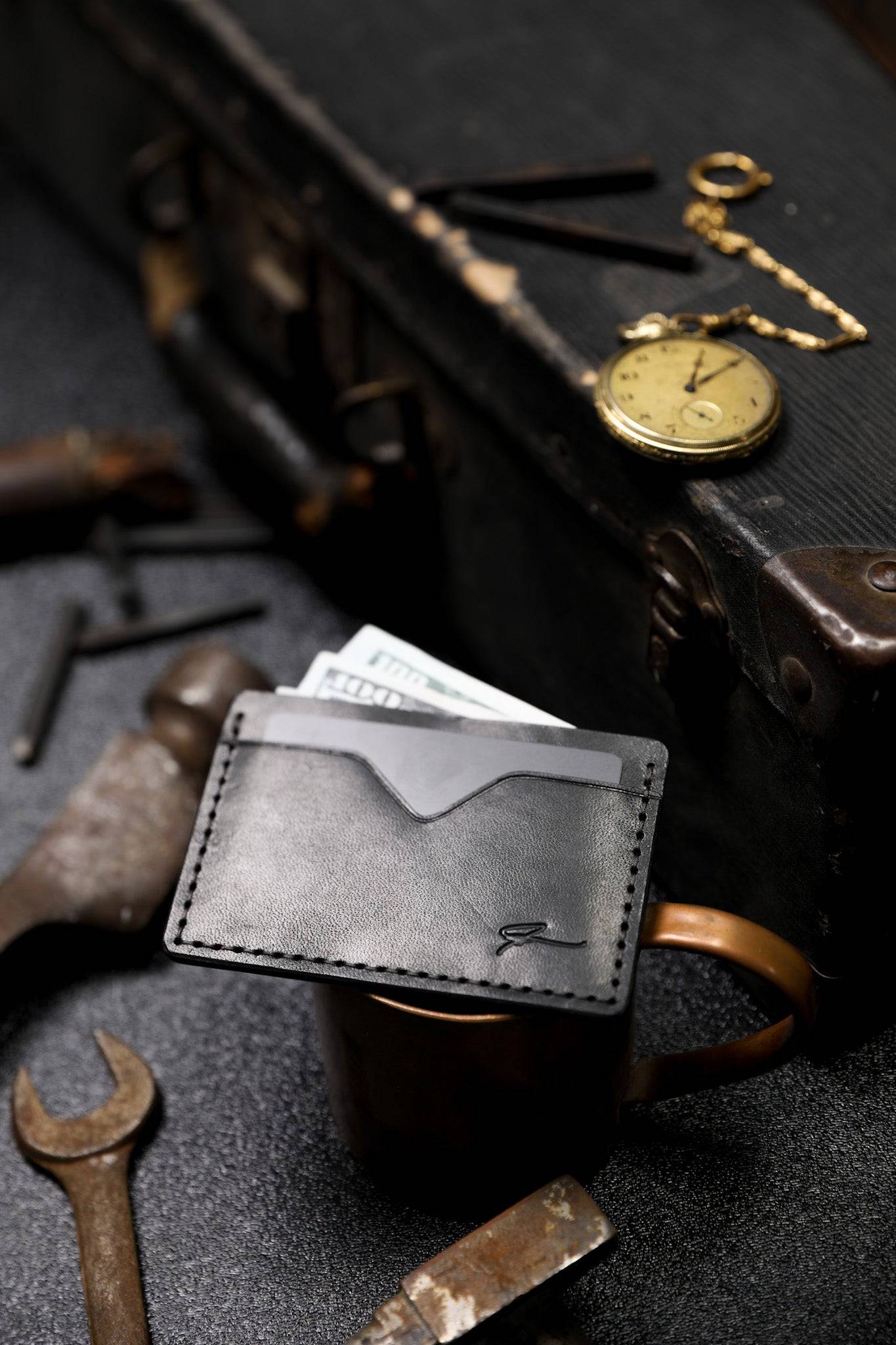 Signature Minimalist Wallet - Lifetime Leather Co