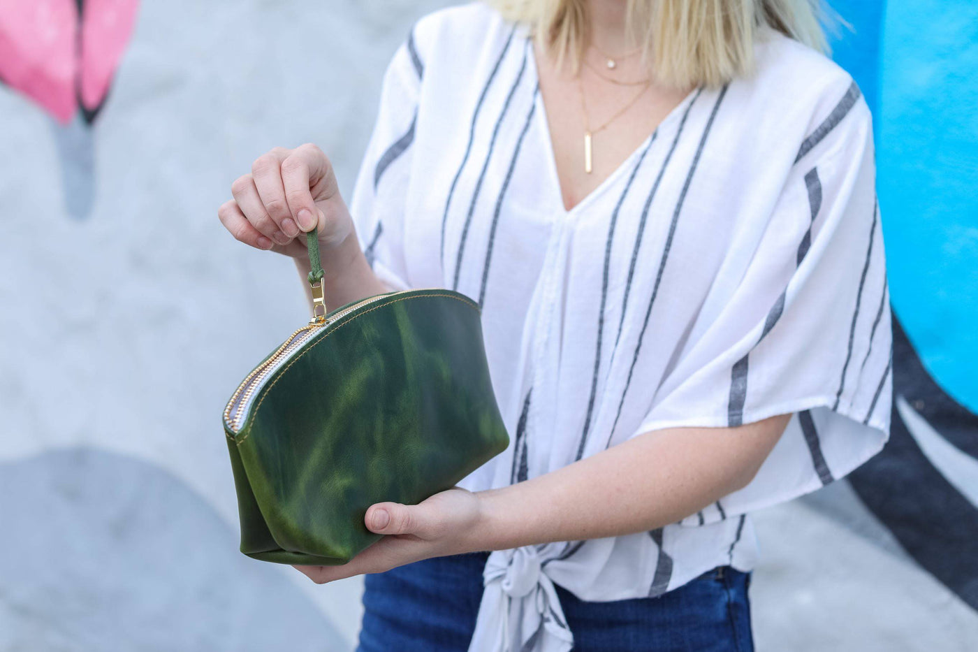 Eclipse Cosmetic Bag - Lifetime Leather Co
