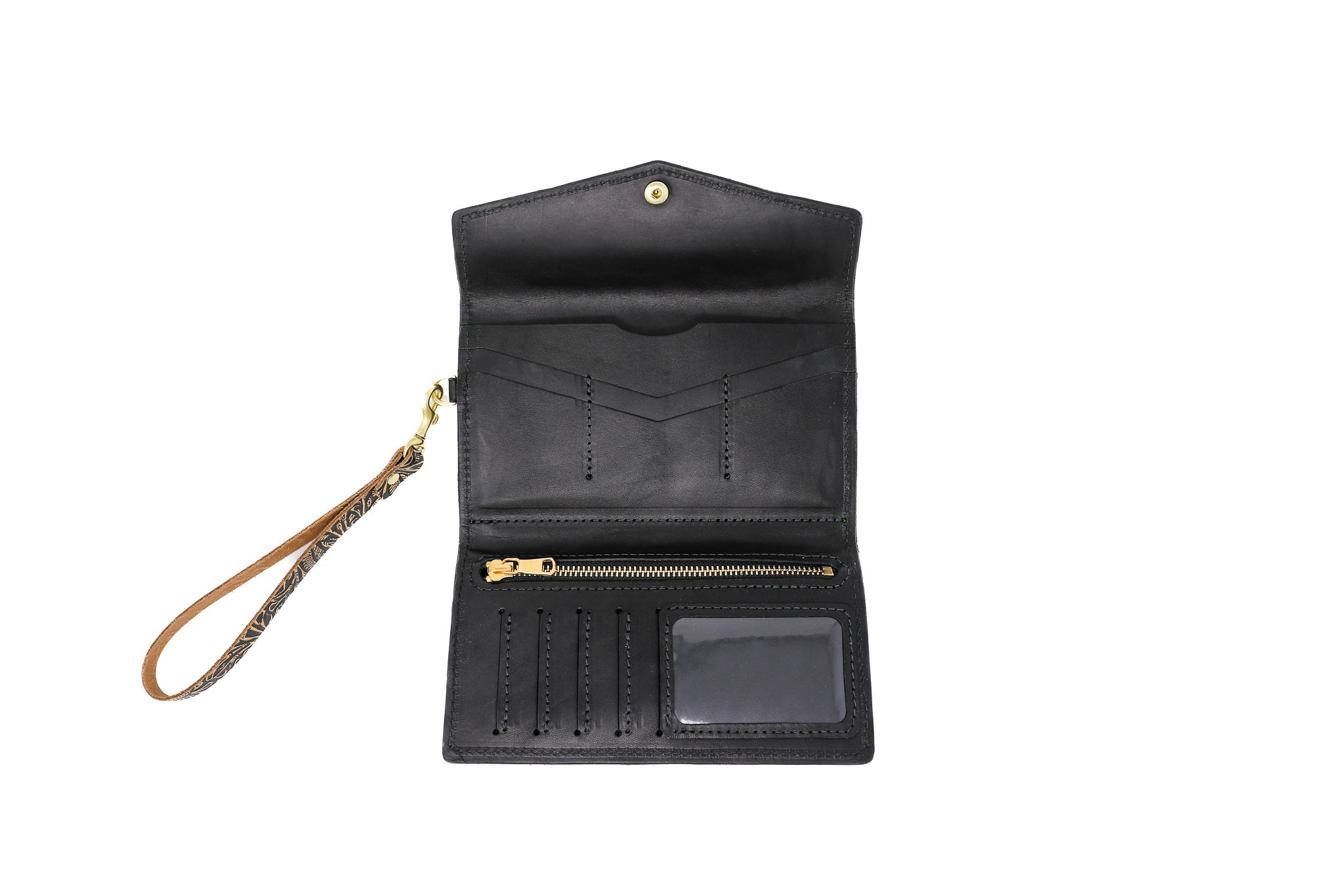 Travel Wallet, Multi-function Leather Handbag, Full Grain Leather Men's  Clutch NX006