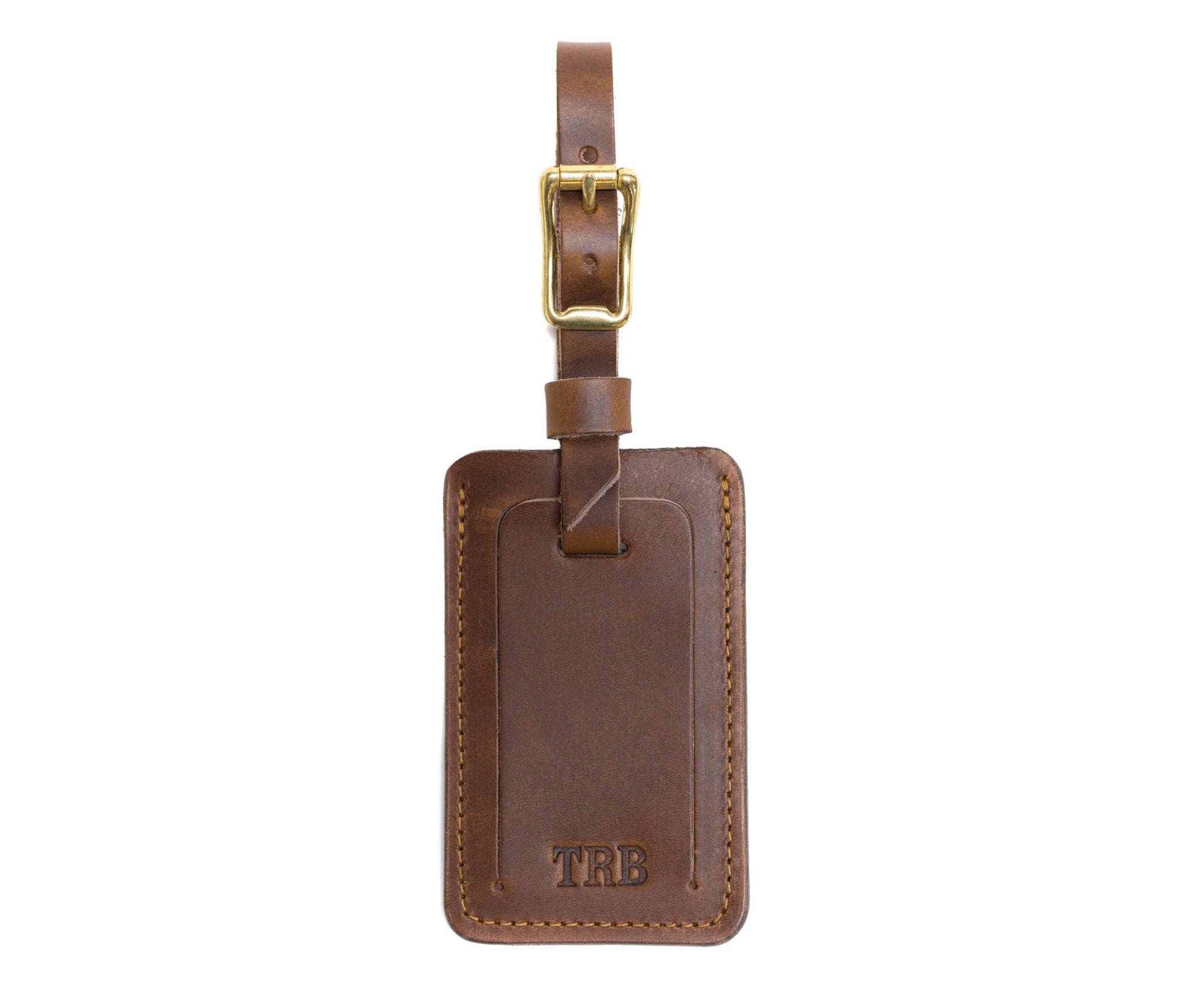 Leather Luggage Tag