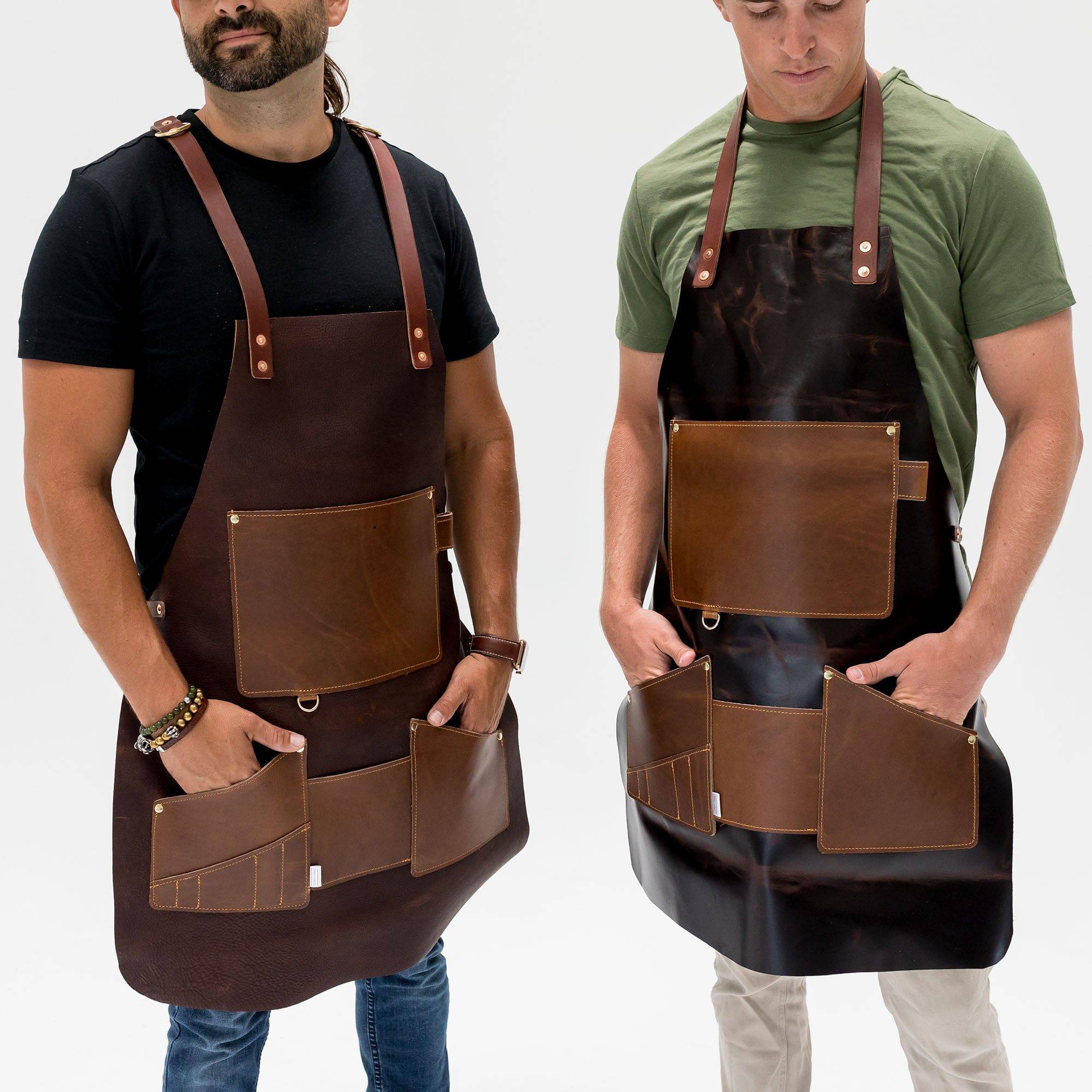 Leather Apron | Welding Blacksmithing Custom Shop Apron | Adjustable | Leather Work Smock | Father's Day Gifts | Leather online Anniversary Gifts