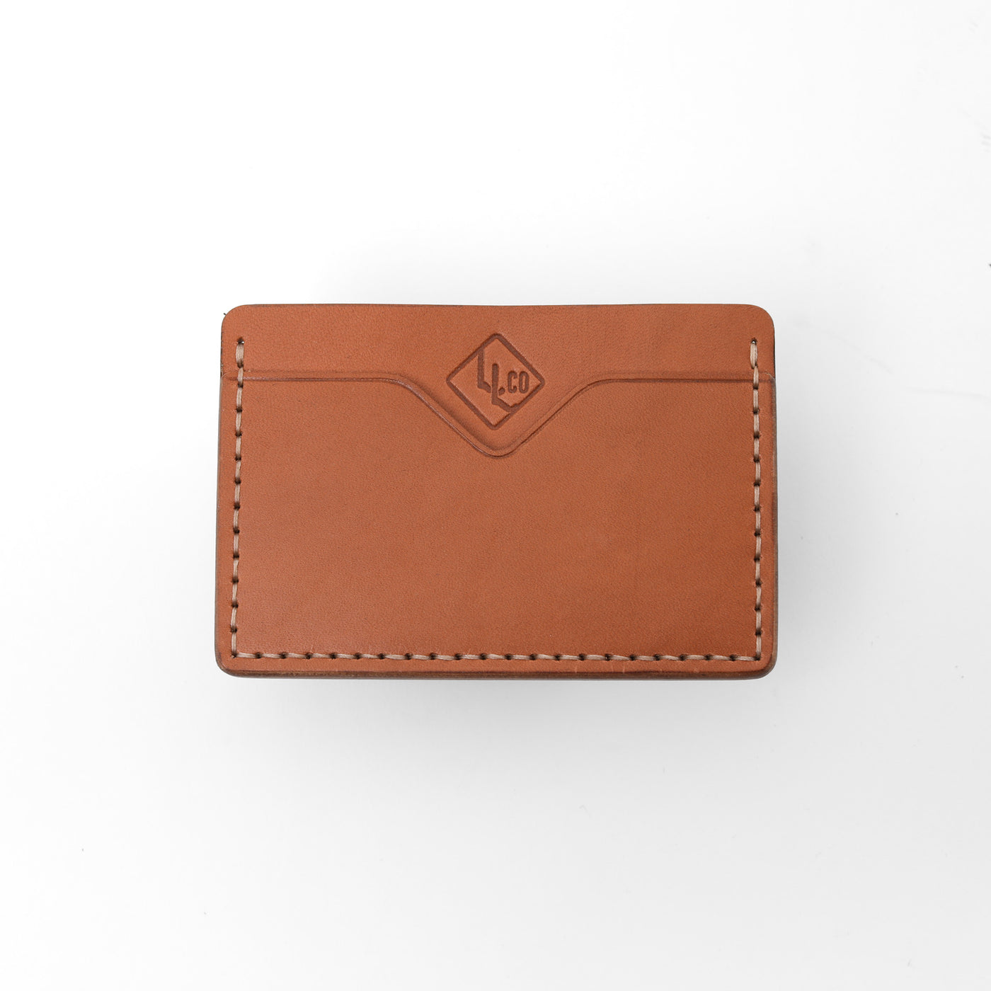 [color:Natural Russet] Signature Minimalist Wallet - Lifetime Leather Co