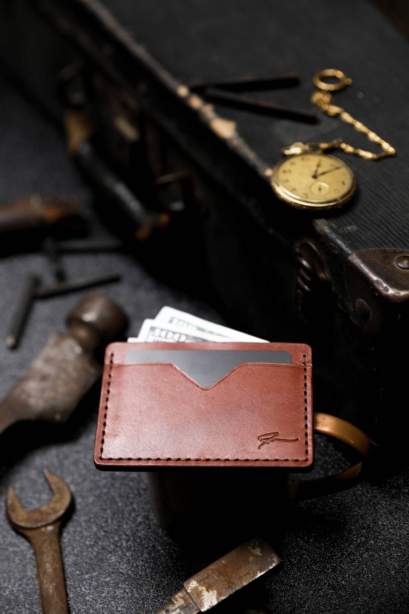 Signature Minimalist Wallet - Lifetime Leather Co