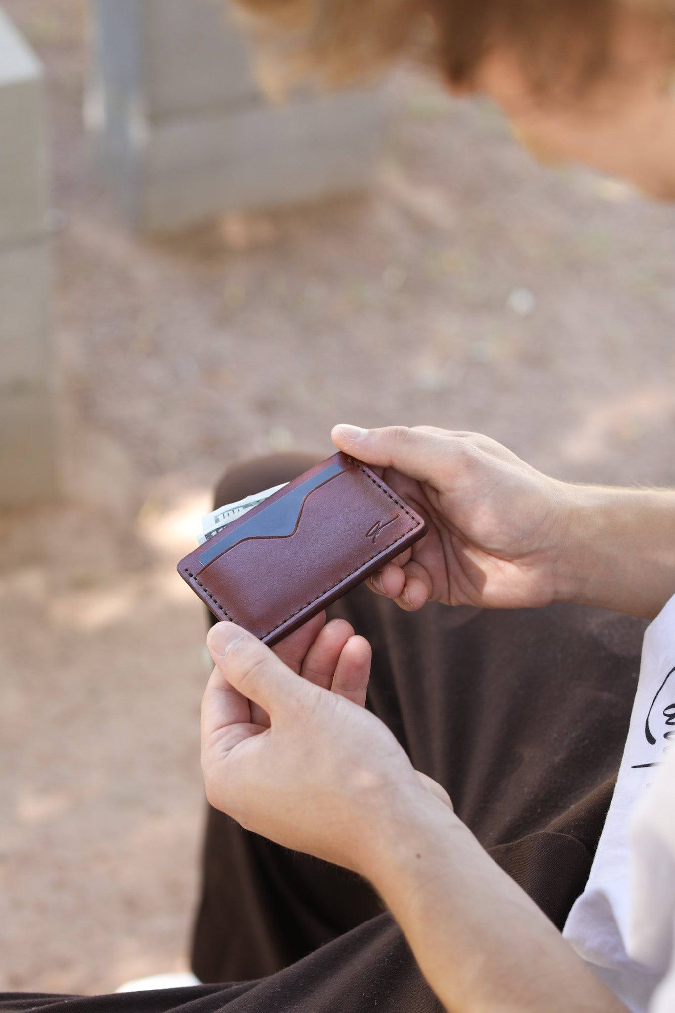 Signature Minimalist Wallet - Lifetime Leather Co