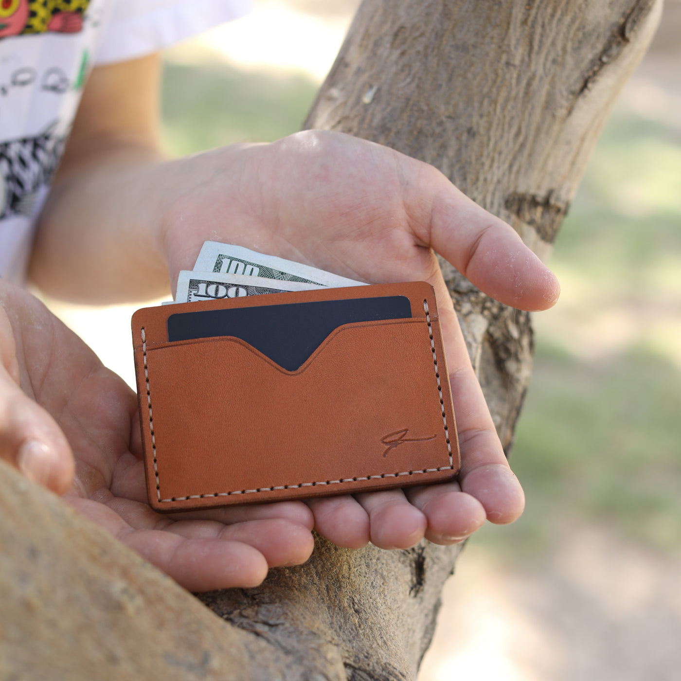 Signature Minimalist Wallet - Lifetime Leather Co