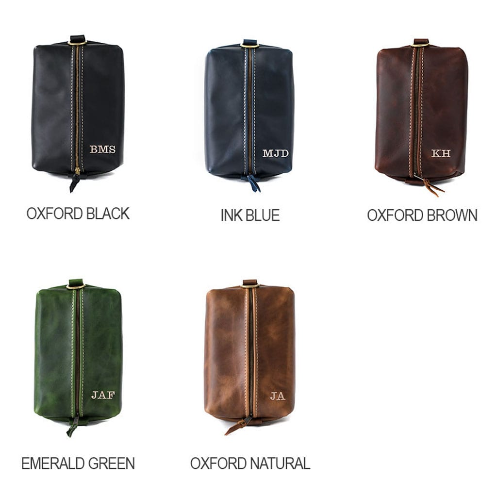 Oxford Natural, Oxford Black, Oxford Brown, Emerald Green, Ink Blue