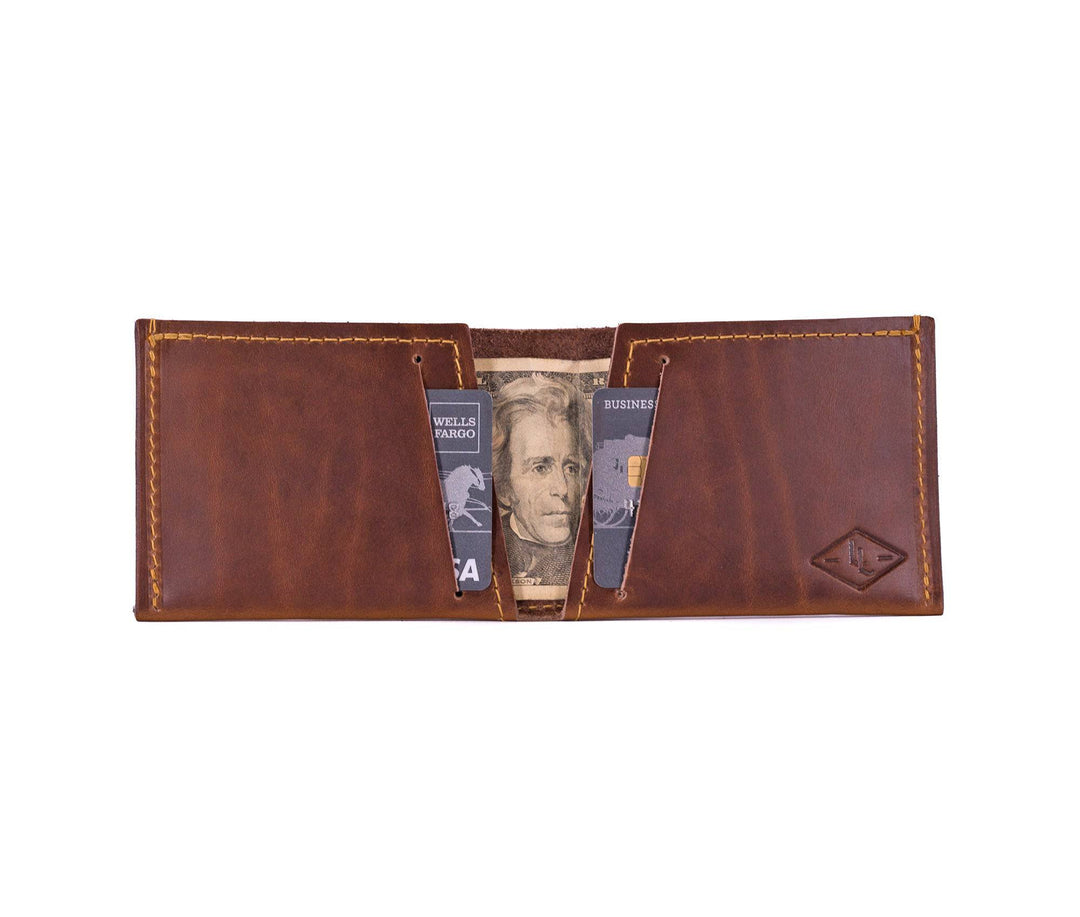 [color:Oxford Natural] Bifold Wallet - Lifetime Leather Co