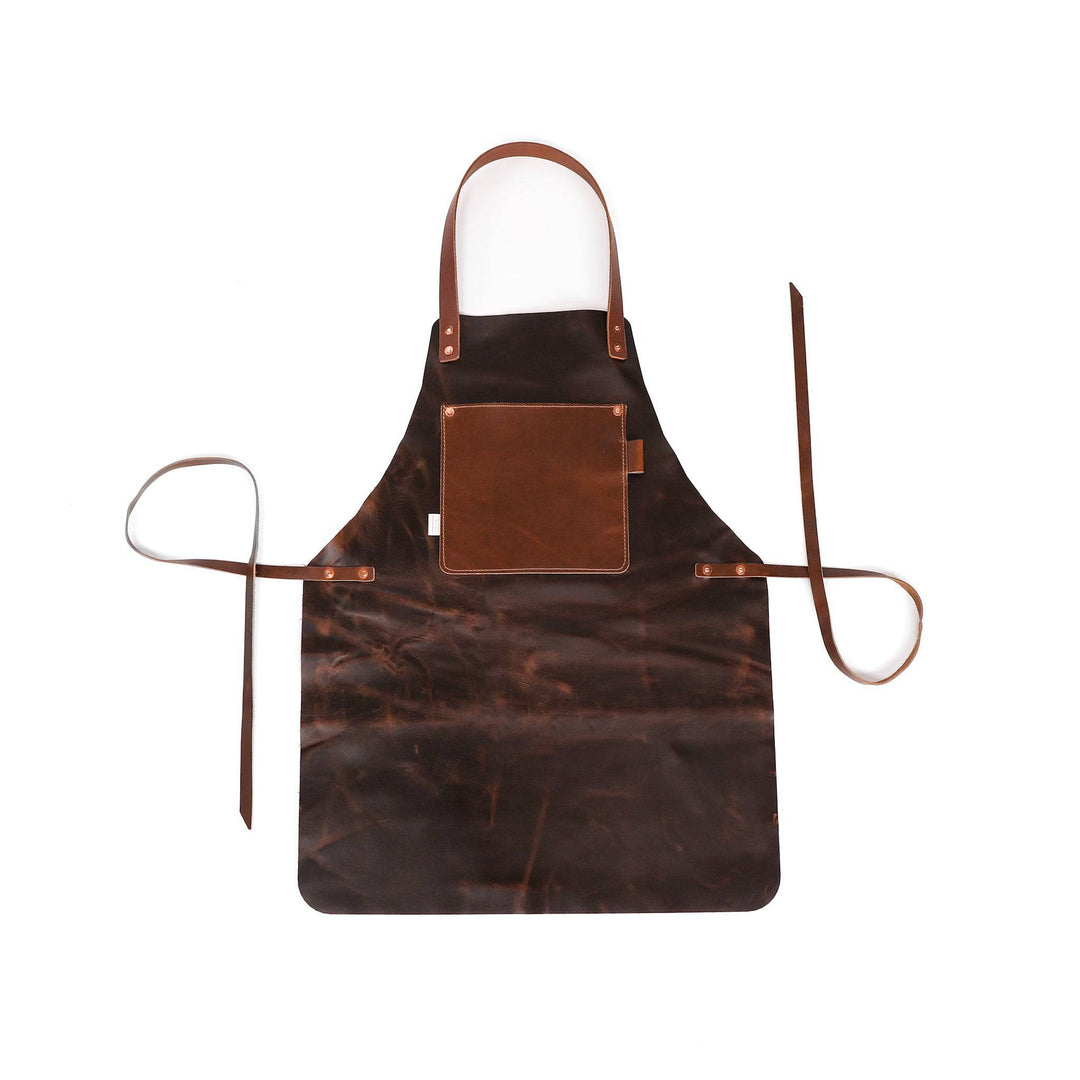 [color:Italian Brown] Master Series Leather Apron - Lifetime Leather Co