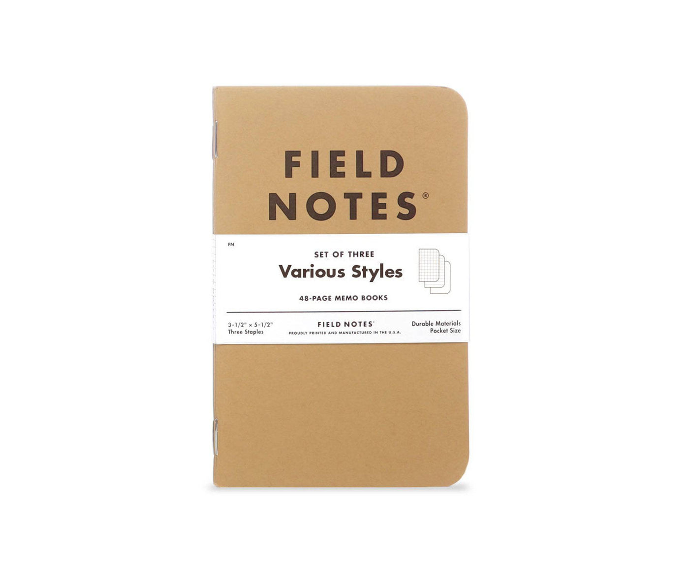Field Notes Journals (3-Pack) - Lifetime Leather Co