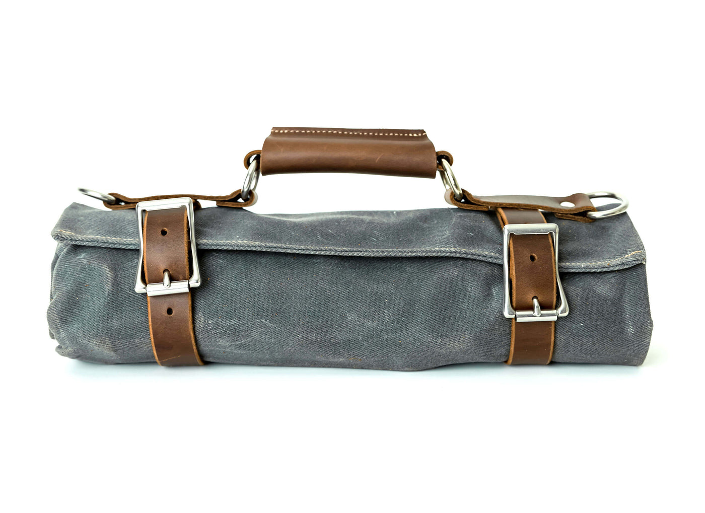 [color:Gray] Canvas Tool Roll - Lifetime Leather Co