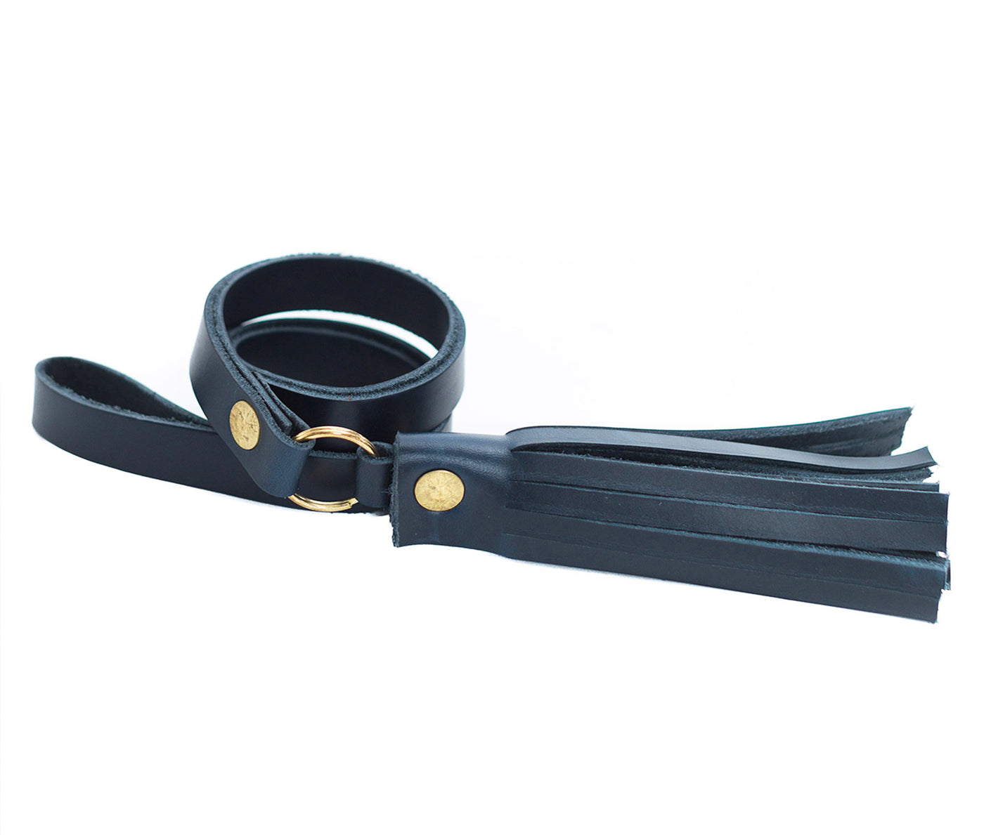[color:Ink Blue] Tassel Lanyard - Lifetime Leather Co