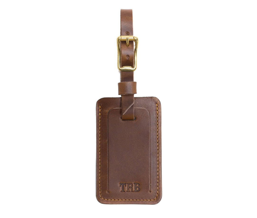 [color:Oxford Natural] Luggage Tags - Lifetime Leather Co