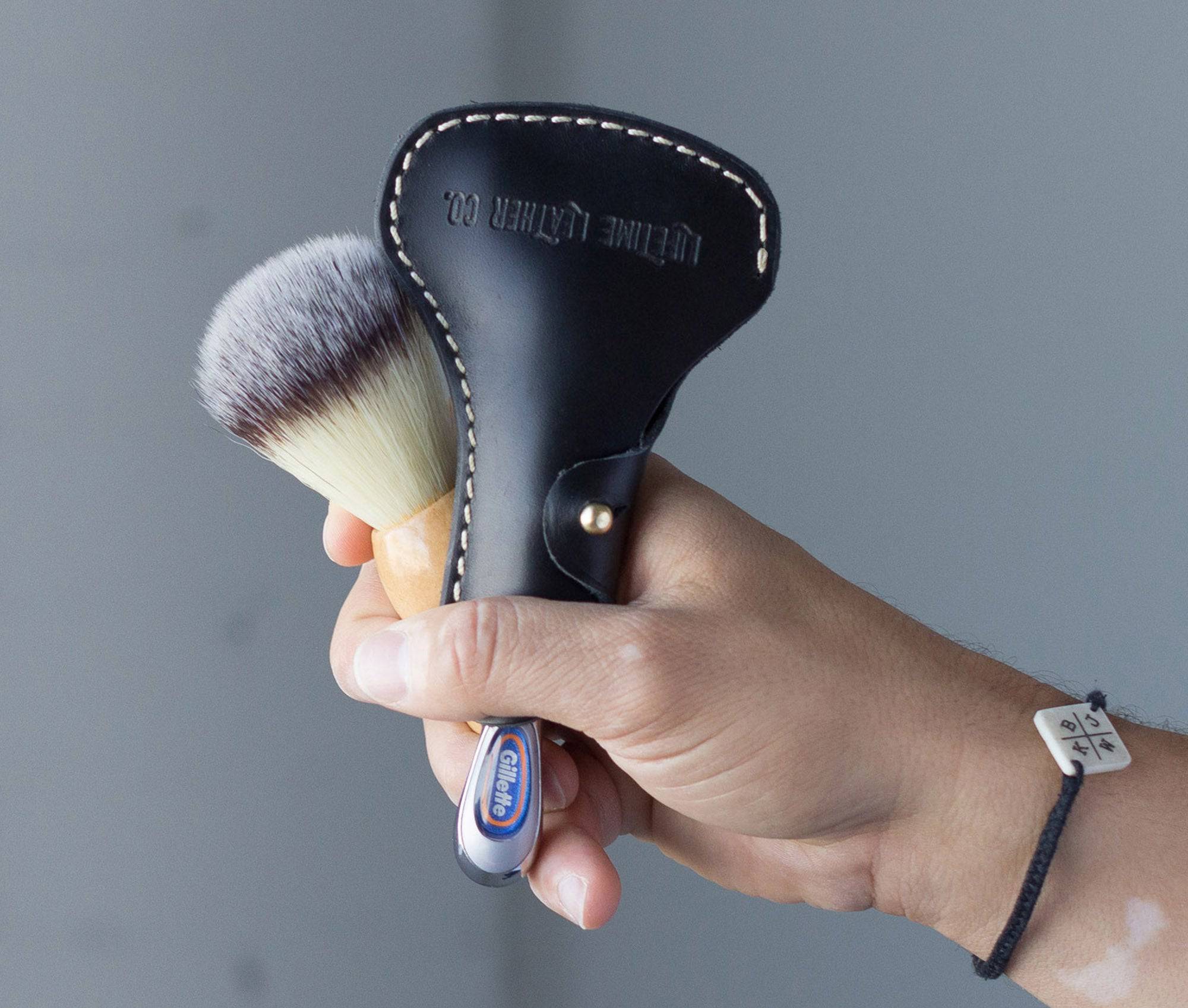 Leather Razor Sleeve – Lifetime Leather Co