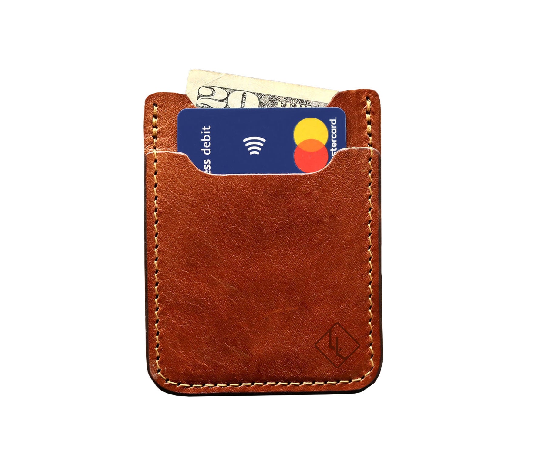 New ! - The Minimalist Ultra Slim Wallet - Made with Full Grain Napa Excel Leather