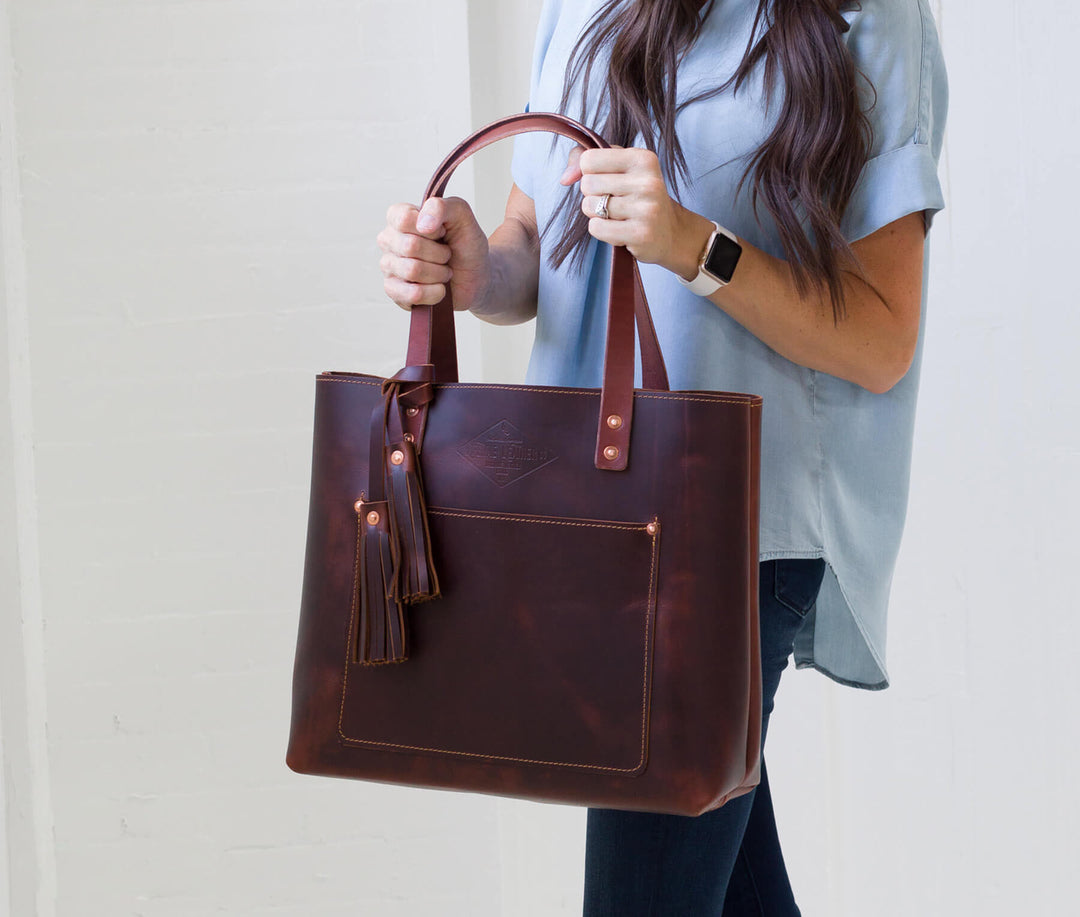 Lifetime Leather Tote Bag
