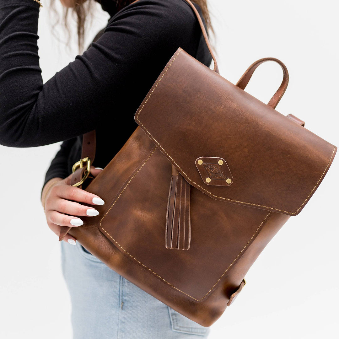 Lifetime Leather Backpack Dodge City Leather Backpack | Duluth Trading Company main image 2