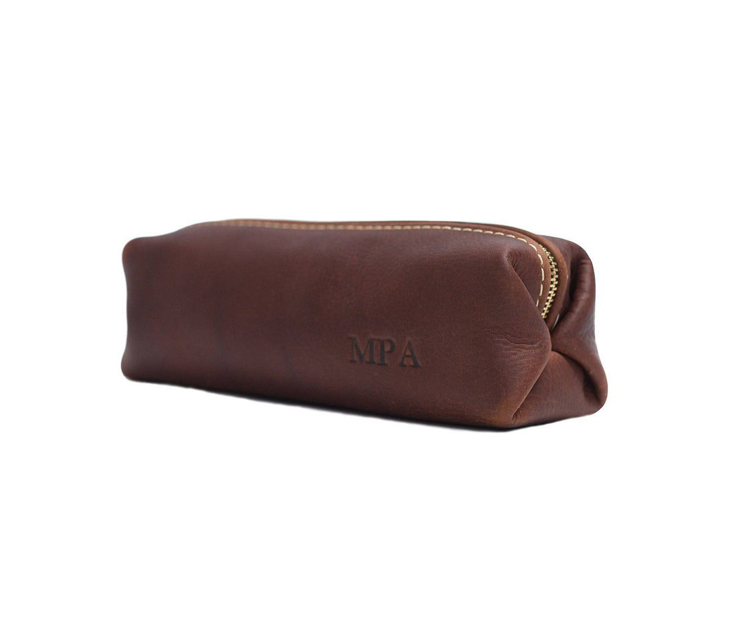 [color:Oxford Natural] Minimalist Shave Bag - Lifetime Leather Co