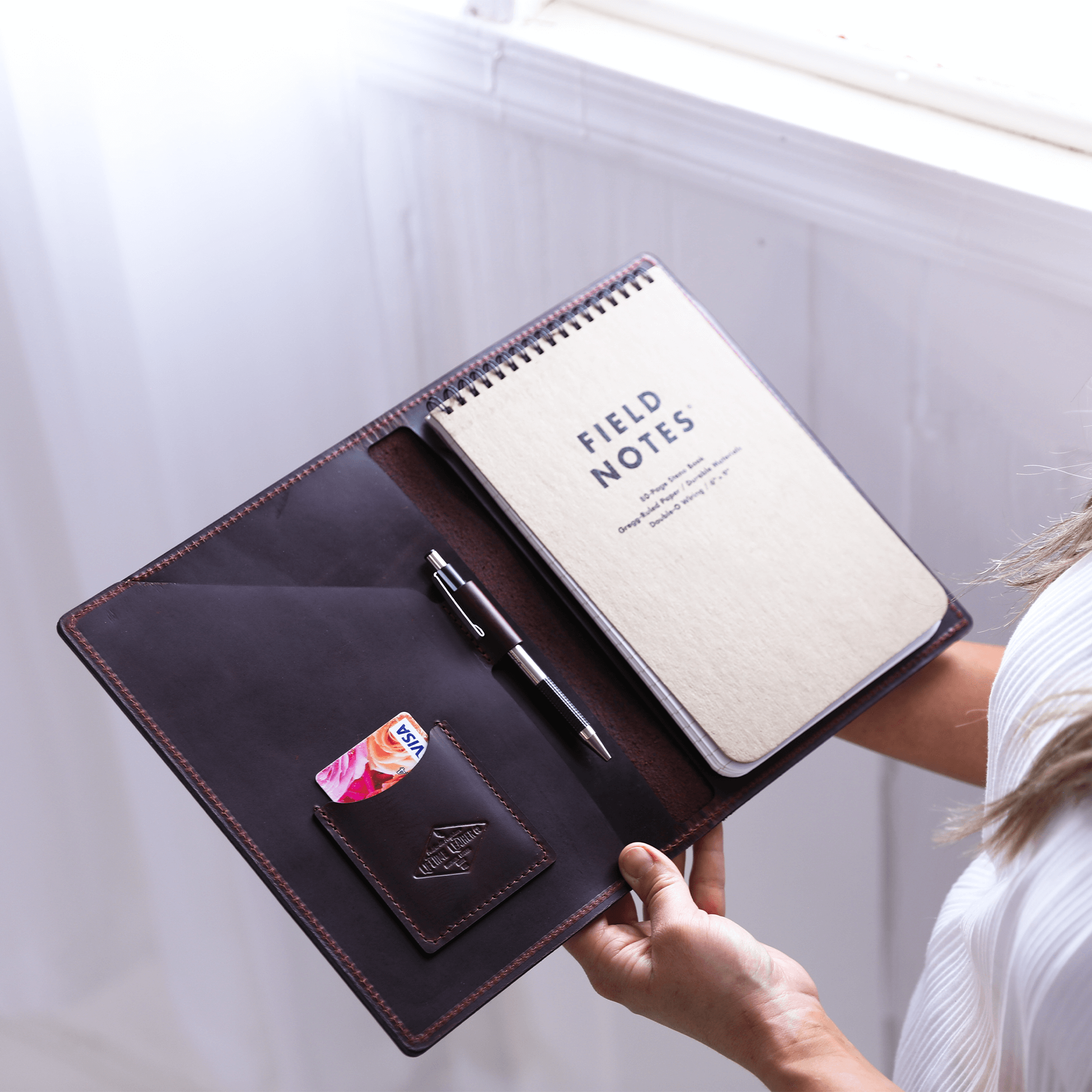 Leather Steno Pad Lifetime Leather Co