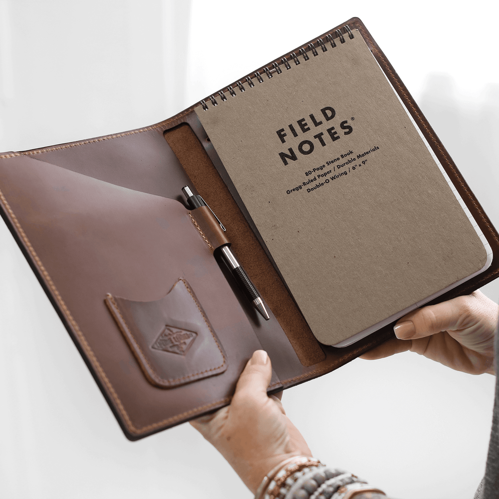 [lifestyle] Leather Steno Pad - Lifetime Leather Co