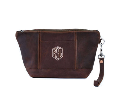 The Oxford Toiletry Bag (Dark Green) main image 1