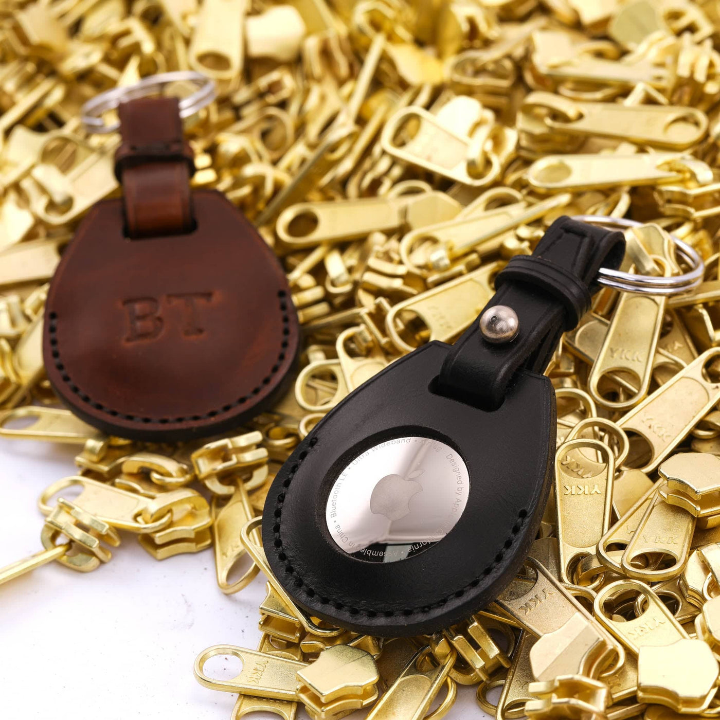Leather Apple Air Tag Holder - Lifetime Leather Co