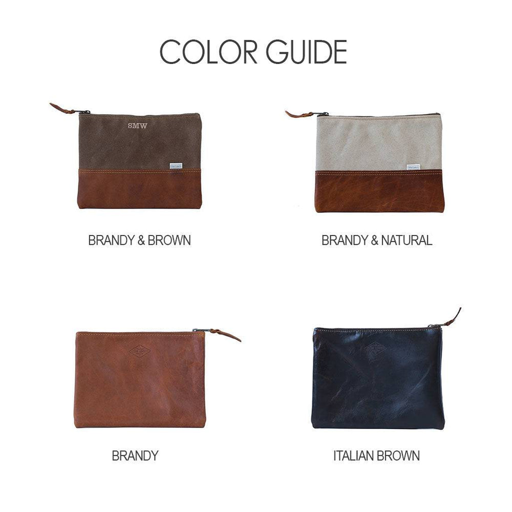 [lifestyle] Leather Clutch - Lifetime Leather Co