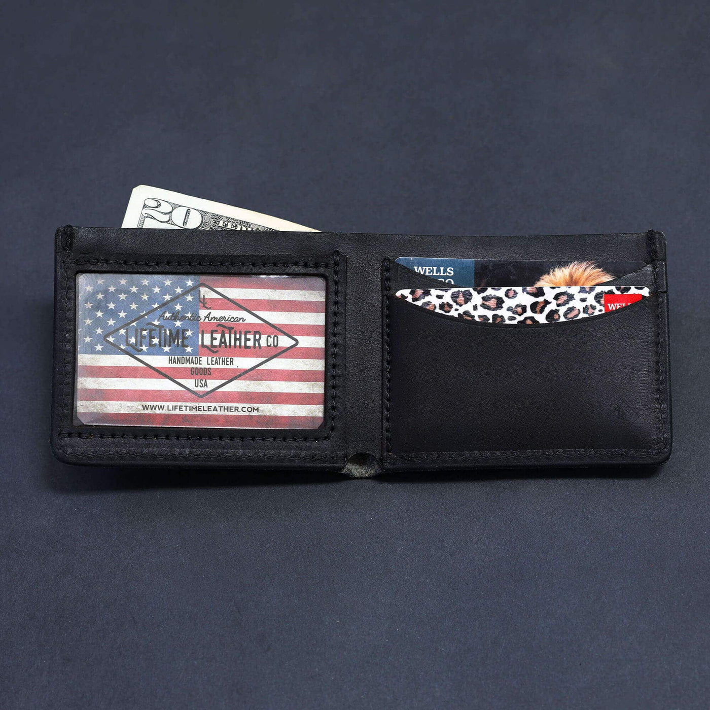 Slim Bifold - Lifetime Leather Co